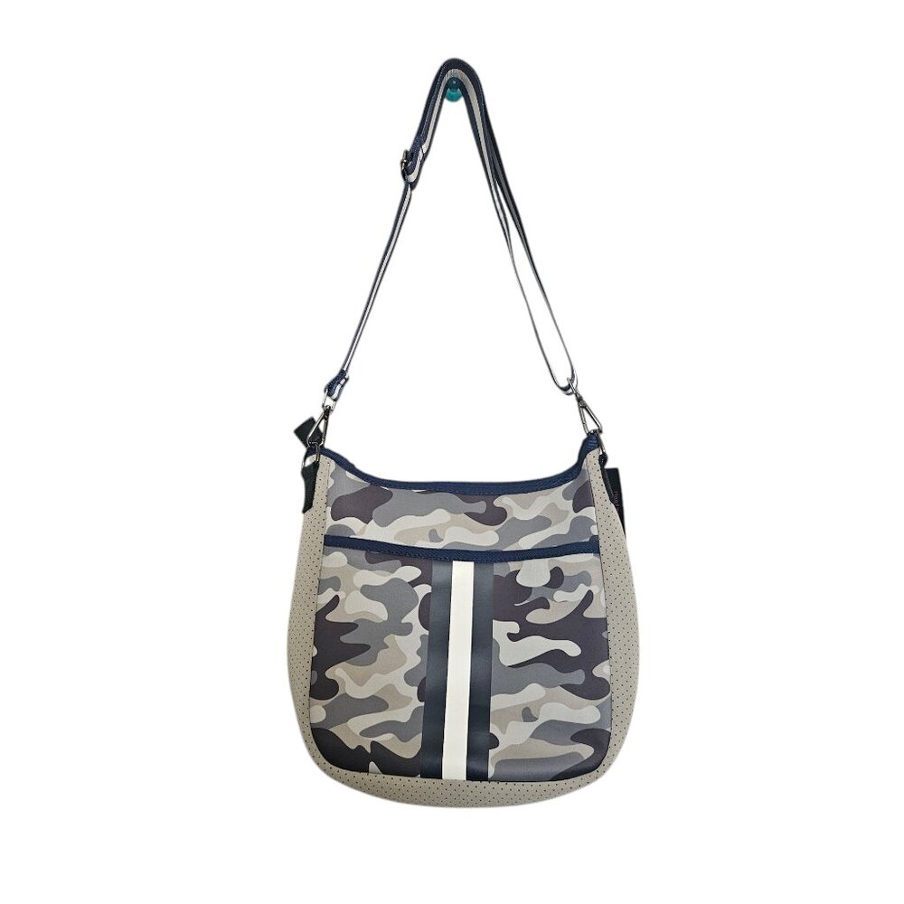 Haute Shore Crossbody bag Camo Green/Blue~Neoprene~Travel Beach Park